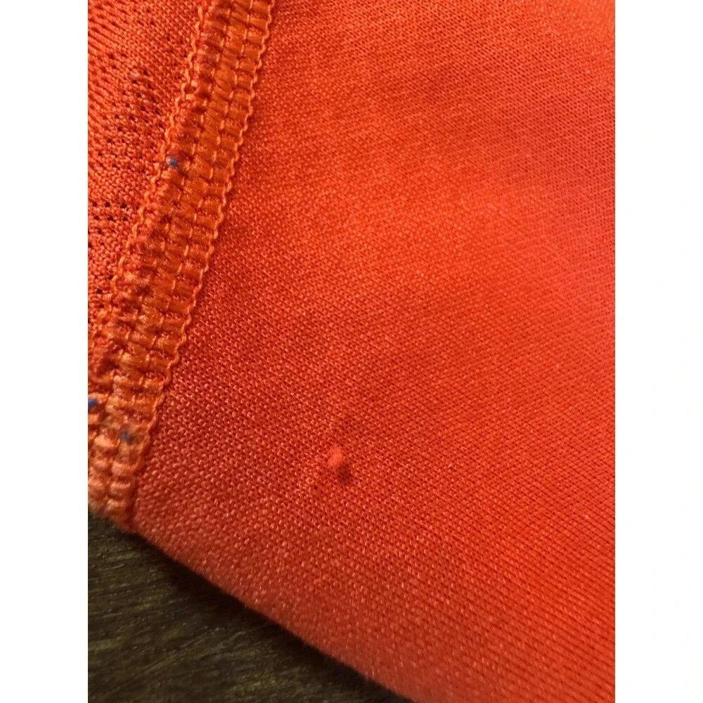 The North Face Sweater Men Small Red Long Sleeve 1/4 Zip Polyester
